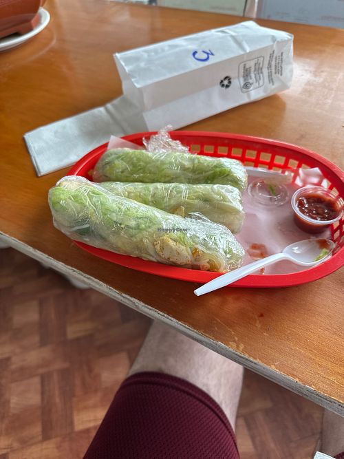 Vegan Rolls - individually wrapped, 4 to an order    at Kitten and Pinky in Pacifica