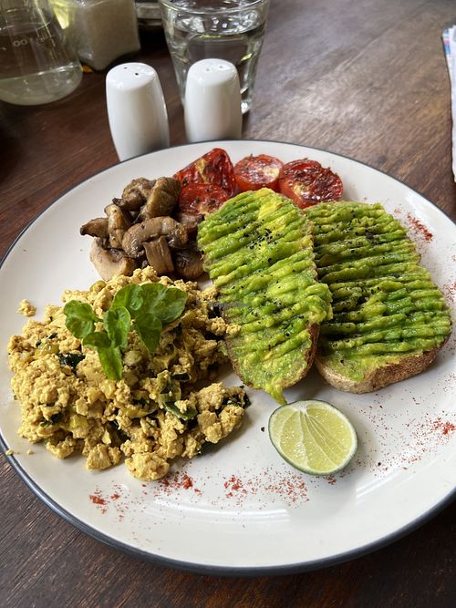 Big Vegan Breakkie  at Gili Coffee Roasters in 