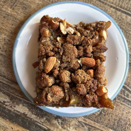 Crumble de manzanas   at El Popu in La Barra