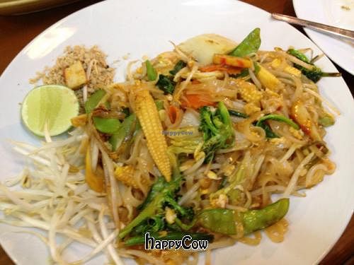 Pad Thai Vegetarian (with tofu & egg) at You and Me in Patong