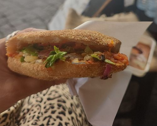  at Khalid's Vegetarian Sandwich in Marrakech