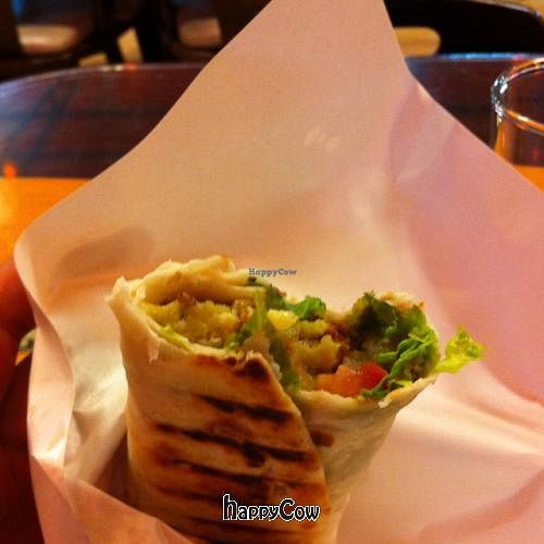 Falafel sandwich at Tarboosh in Phuket