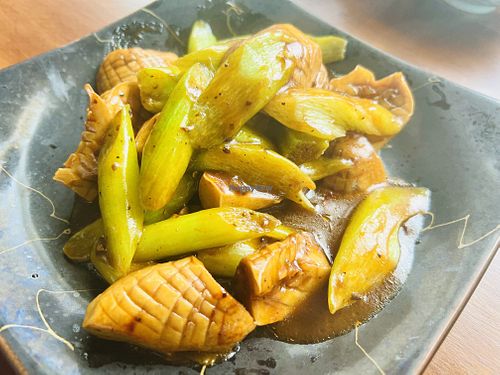 Mushroom and bamboo   at True Taste Vegetarian Hall - 真味素食堂 in New Taipei City
