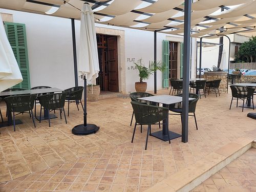 Outside at PLAT a PLAT in Mallorca