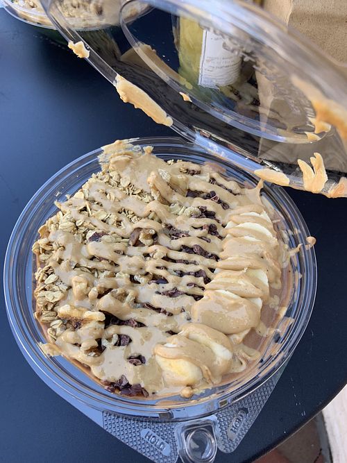 Smoothie bowl yum  at Live Fresh Cold Pressed Juice + Smoothie Bar in Pittsburgh