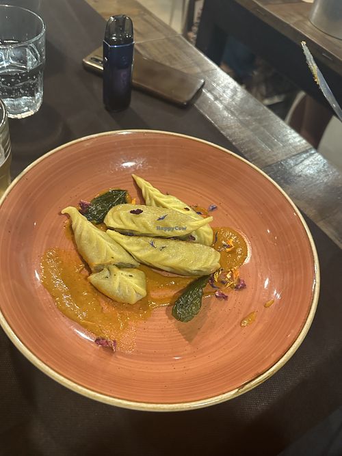 raviolo sardo  at Prato di Sopra in Grottaferrata