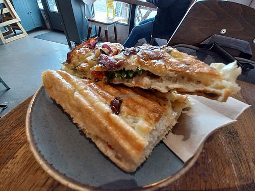 Foccaccia sandwich at FILTR by Coromandel Coast in Sanderstead