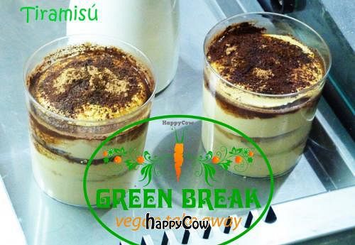 TiramisÃº at Green Break Vegan Shop in Madrid