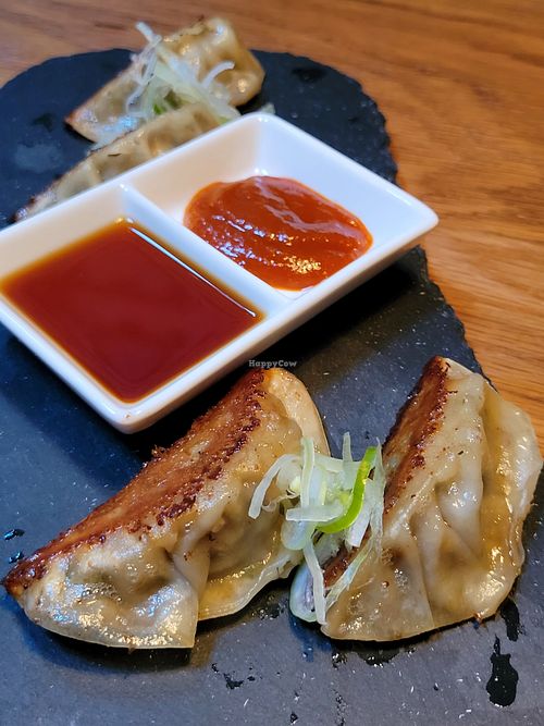 Gyoza at Niku Nashi Sushi in Los Angeles