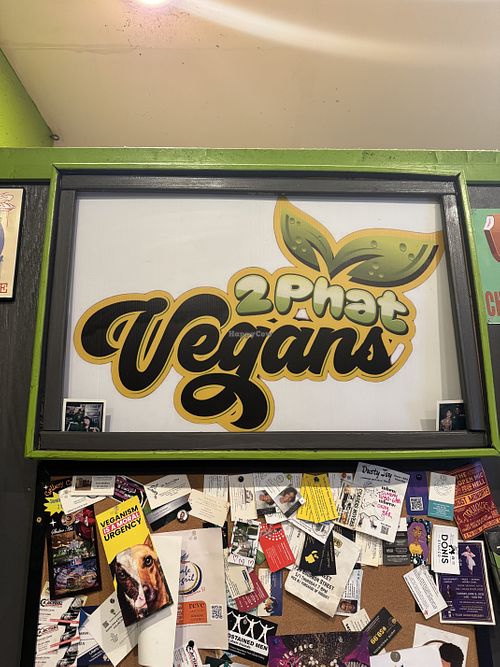 Inside  at 2 Phat Vegans in New Orleans