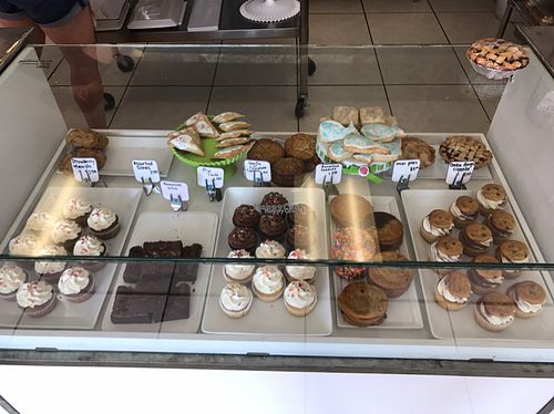 dessert case at Treehouse Bakery in Phoenix