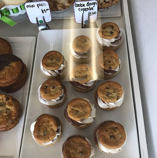 Cookie Dough Cupcake at Treehouse Bakery in Phoenix