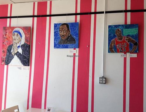 more local art at Treehouse Bakery in Phoenix