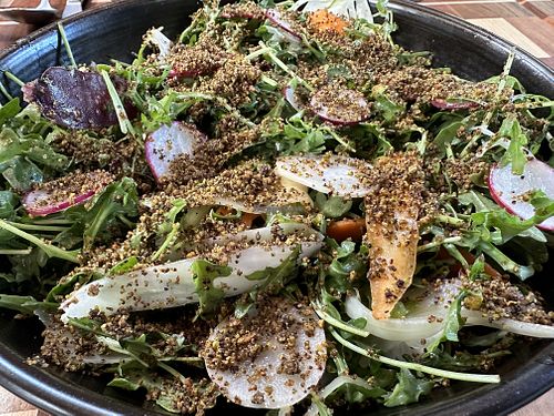 Twelve month salad   at Twelvemonth in Burlingame