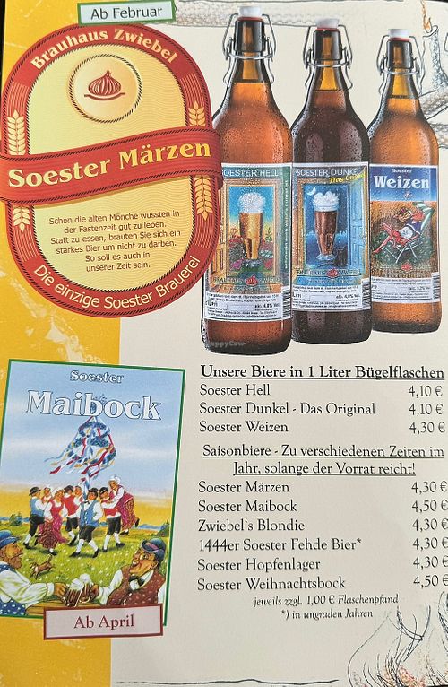   at Brauhaus Zwiebel in Soest