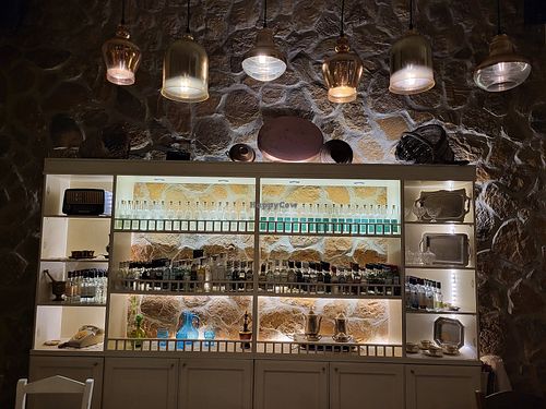 Great variety in tsipouro, ouzo and beers. at Koutouroú Mezetzídikon - Κουτουρού Μεζετζίδικον in Athens