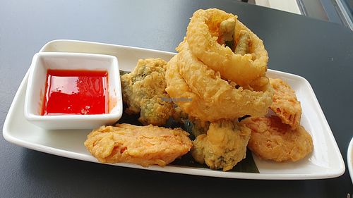 veggy tempura at Mai Thai Restaurant in Alexandria
