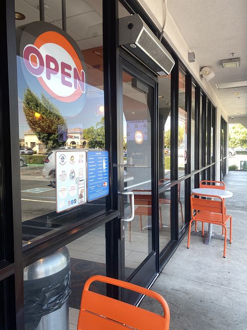 Cute Outdoor Seating  at Yogurt Mill - Pelandale Av in Modesto