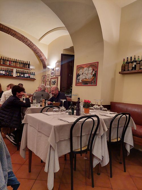 Inside at Ristorante Taverna Di Cecco in Siena