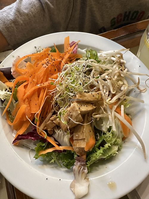 Seaweed and tofu salad  at La Cereria in Barcelona