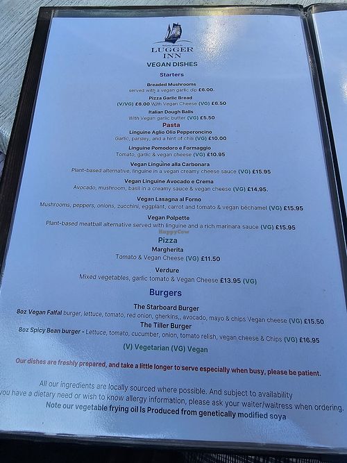  at The Lugger Inn in Penzance