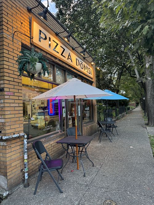 Outside   at Pizza Donisi in Louisville