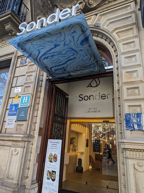 street level at Age of Aquarius in Barcelona