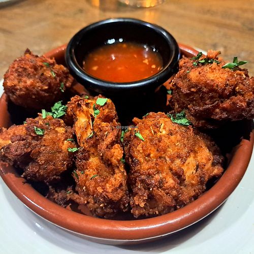 Cauliflower bites at McKays Hotel, Bar & Restaurant in Perth And Kinross