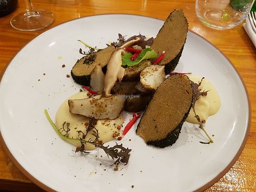 Seitan and vegetables at La Belle Verte in Toulouse