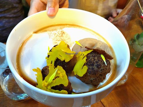 Cauliflower, coffee and sarrasin at La Belle Verte in Toulouse