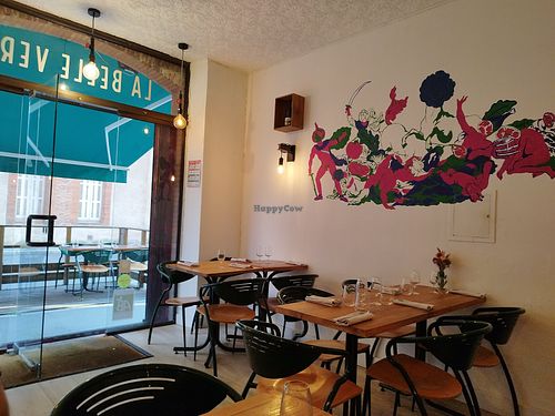 Inside at La Belle Verte in Toulouse