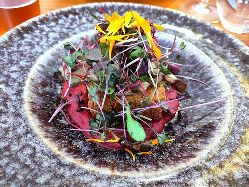 Polenta at La Belle Verte in Toulouse