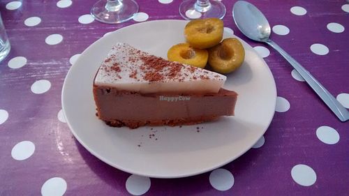Chestnut cake at La Belle Verte in Toulouse