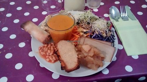 Vegan brunch on sunday at La Belle Verte in Toulouse