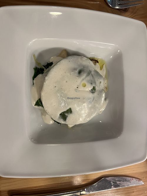 Mushroom raviolii  at Candle in New York City