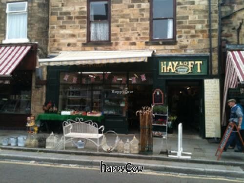 outside main street at The Hayloft in Barnard Castle