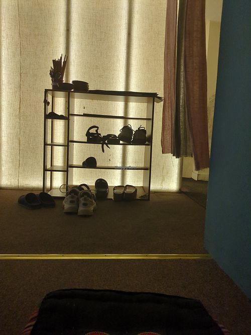 Entrance of 2nd floor at Green Inn - Nhà hàng thuần chay in Hanoi