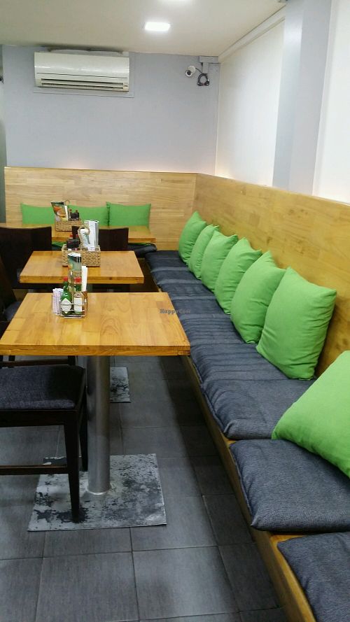 inside seating 1 at Vego Salad Bar - St 51 in Phnom Penh