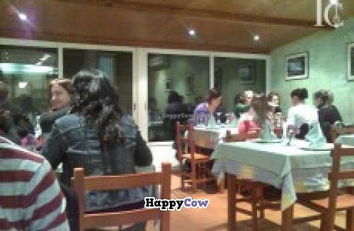 back room at Albahaca in Vigo