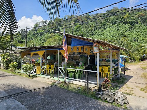 Outdoor view at Mia Cafe in Tioman Island