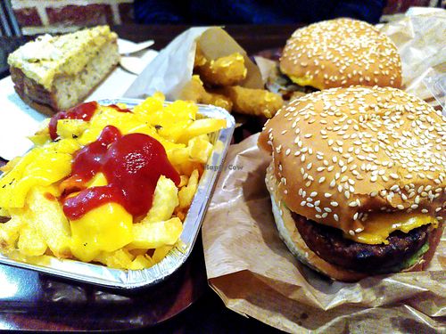 The last one before they close at East Side Burgers in Paris