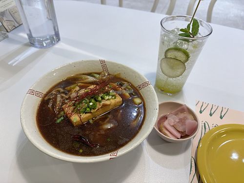 Dan dan noodle  at Plantude - I'Park Mall Yongsan in Seoul
