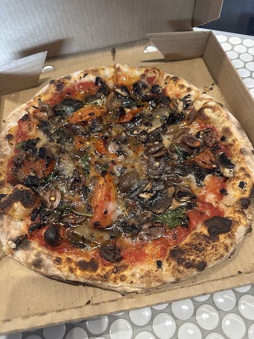   at Firebox Pizza in Hawthorn