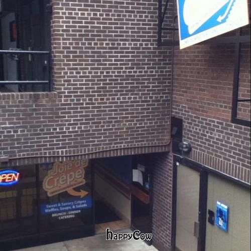 basement location at Joie de Crepe in State College