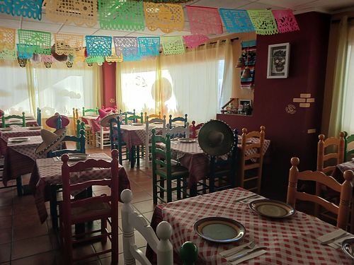 Interior of La Catrina at Restaurante Mexicano La Catrina in Villajoyosa