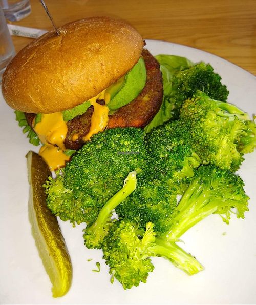 Vegan burger at Kerbey Lane Cafe - Northwest in Austin