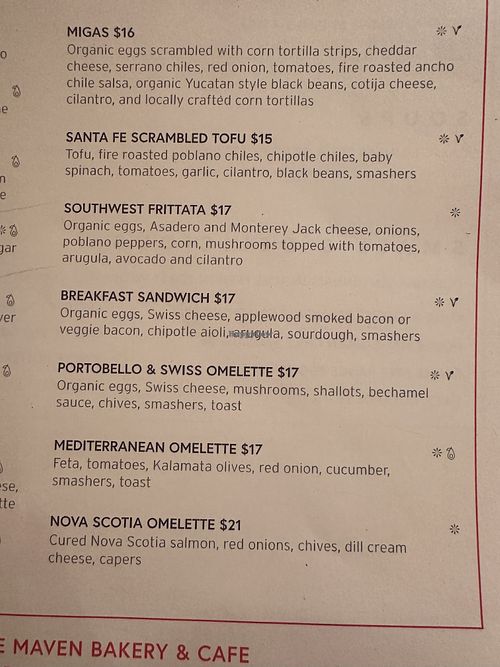   at Chocolate Maven Bakery and Cafe in Santa Fe