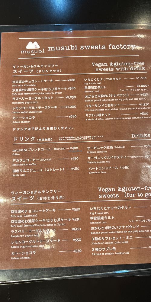   at Musubi Sweets Factory  in Kyoto