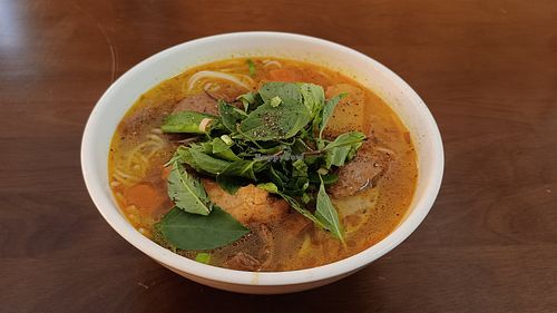 Bun Bo Hué - tasty! at Quan Chay Phap Hoa in Hoi An