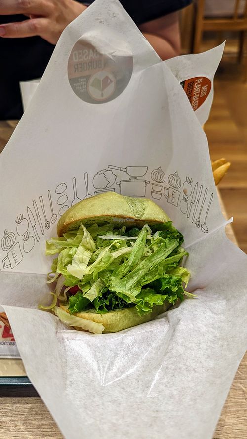  at MOS BURGER - Fujisan Station Shop in Fujiyoshida